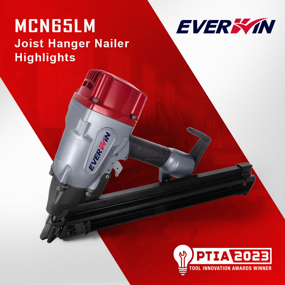 MCN65 Metal Connector Nailer Wins PTIA Award